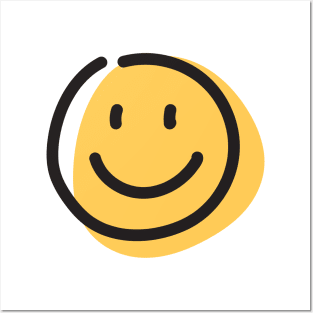 Smily Face Emoticon Posters and Art